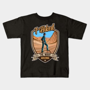 I Hiked the Wave at Coyote Buttes Arizona with Hiker Kids T-Shirt
